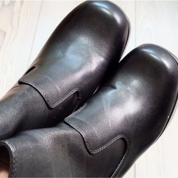 (S-4231) Ankle Boots for Women Fashion Round Toe Chunky High Heel Sz 38 (7.5) - Picture 6 of 12